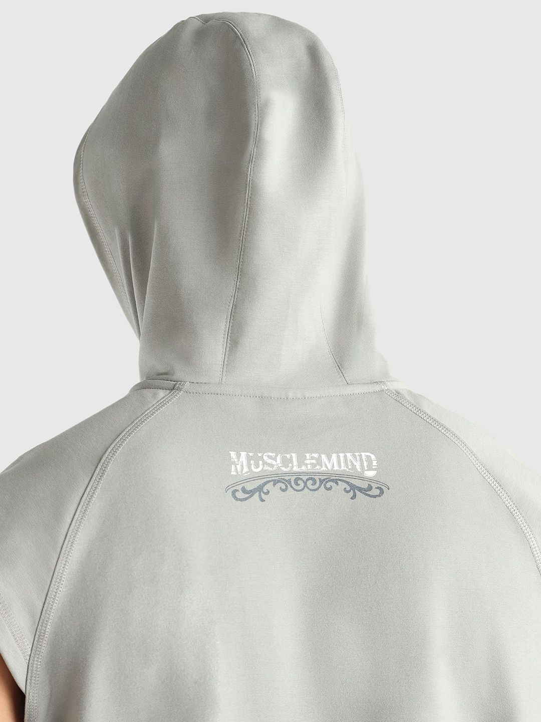 Men X-Dry Soft Typography Printed Hooded T-shirt