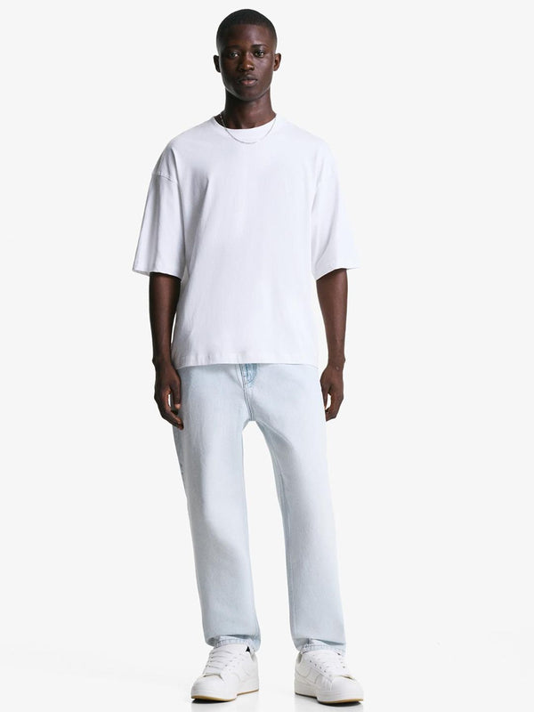 Men Tapered loose fit jeans