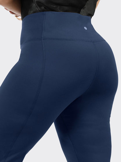 Women Flared High-Rise Trousers