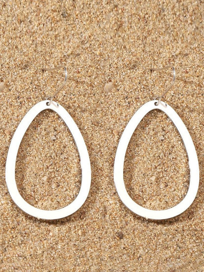 SALTY O' Oranate Oval Drop Earrings