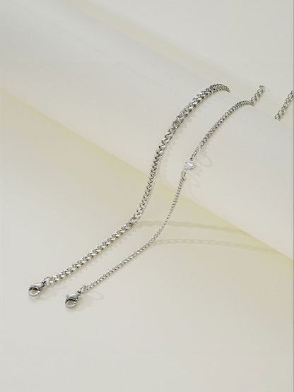 Women 2 Silver-Plated Wraparound Bracelet