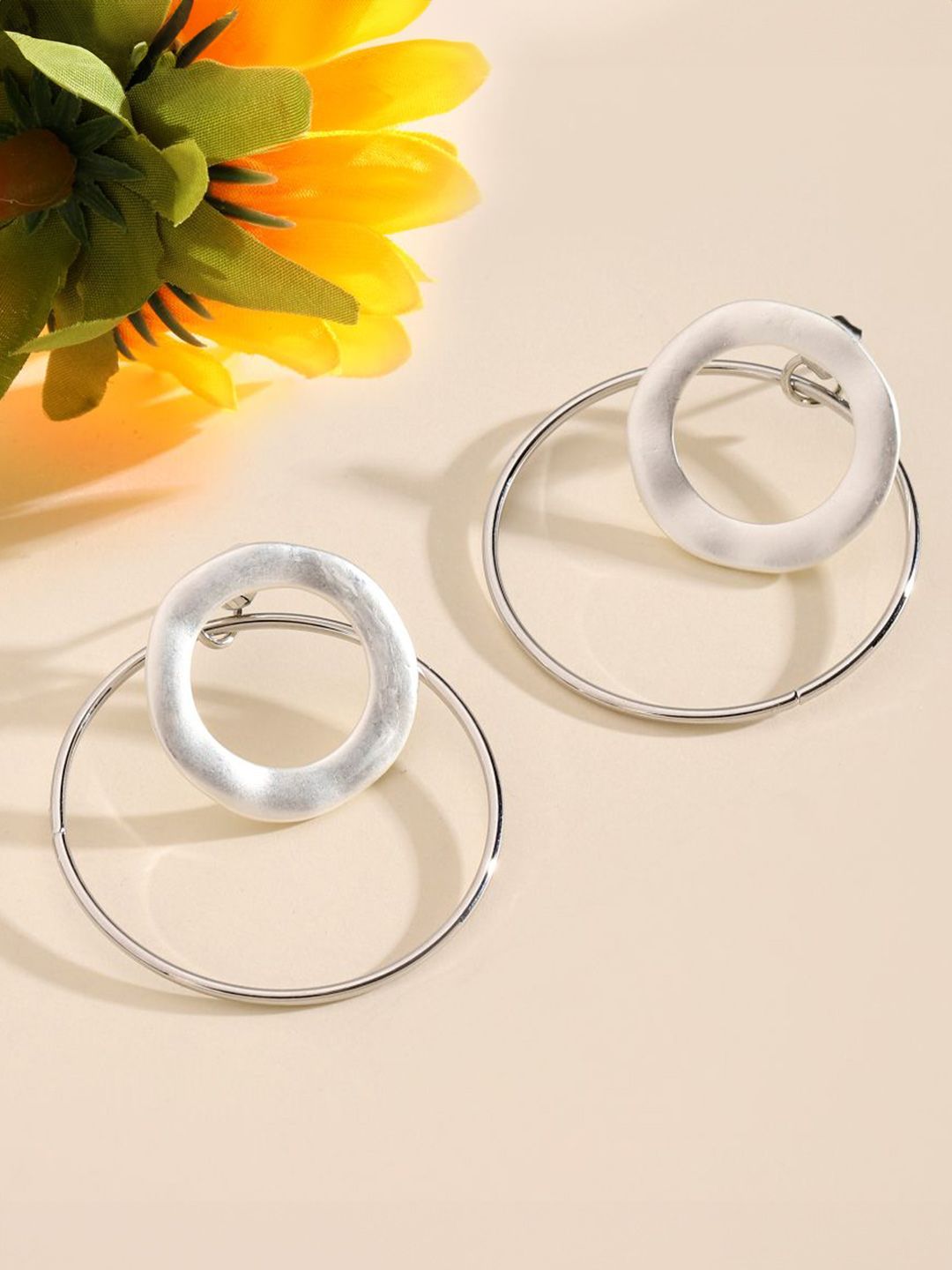 SALTY Circular Drop Earrings