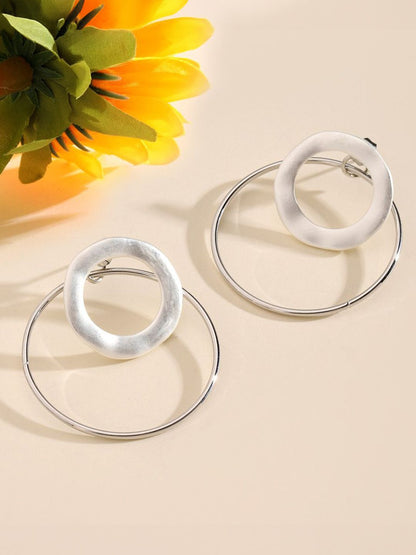 SALTY Circular Drop Earrings