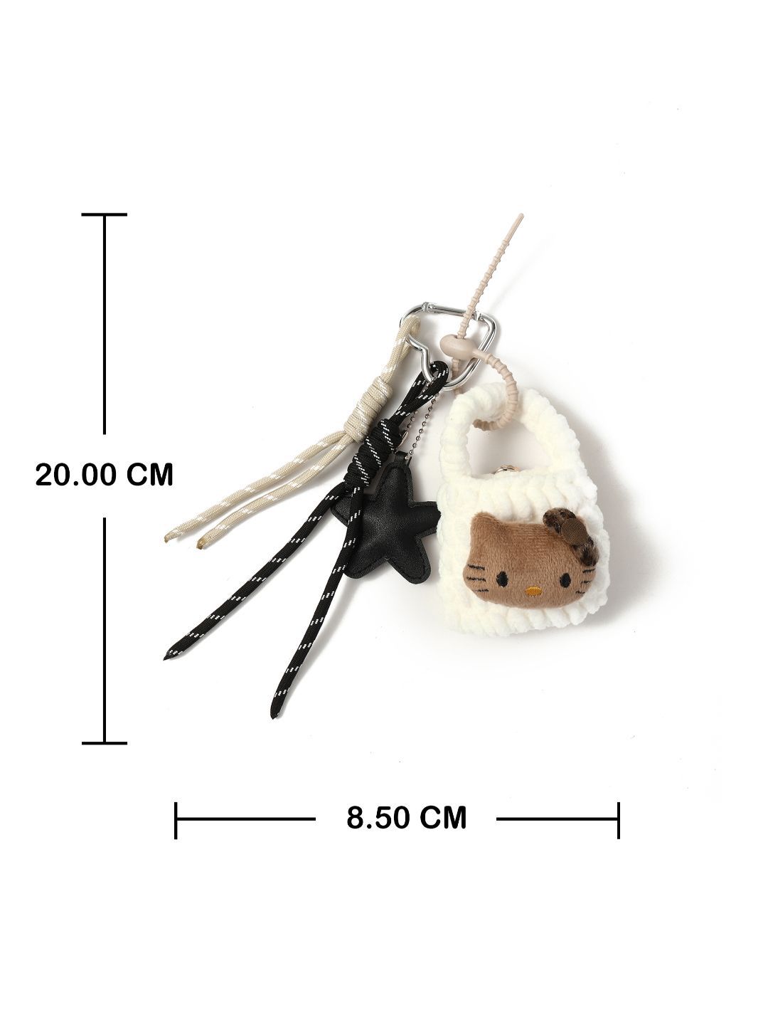 SALTY Hello Kitty Crochet Bag Charm