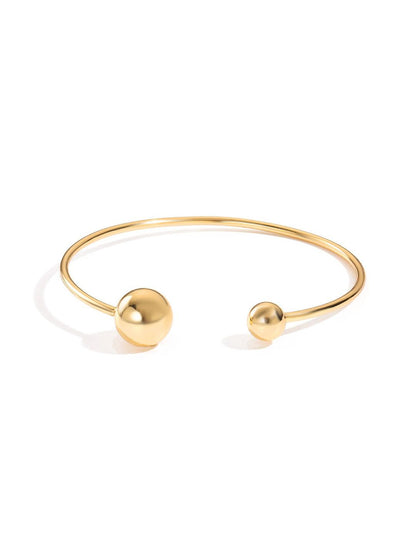 Gold-Plated Cuff Bracelet