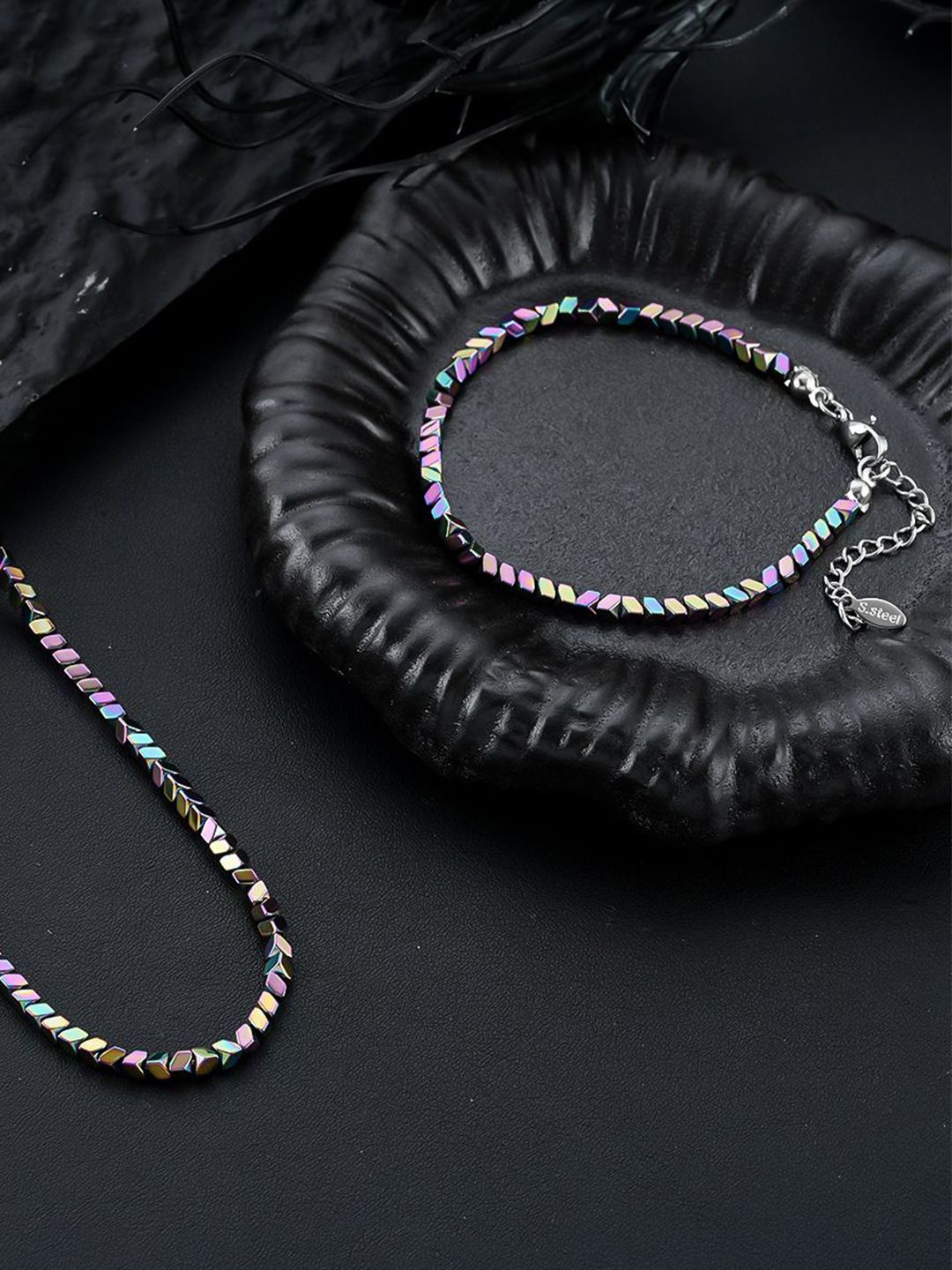 Men Stainless Steel Link Bracelet