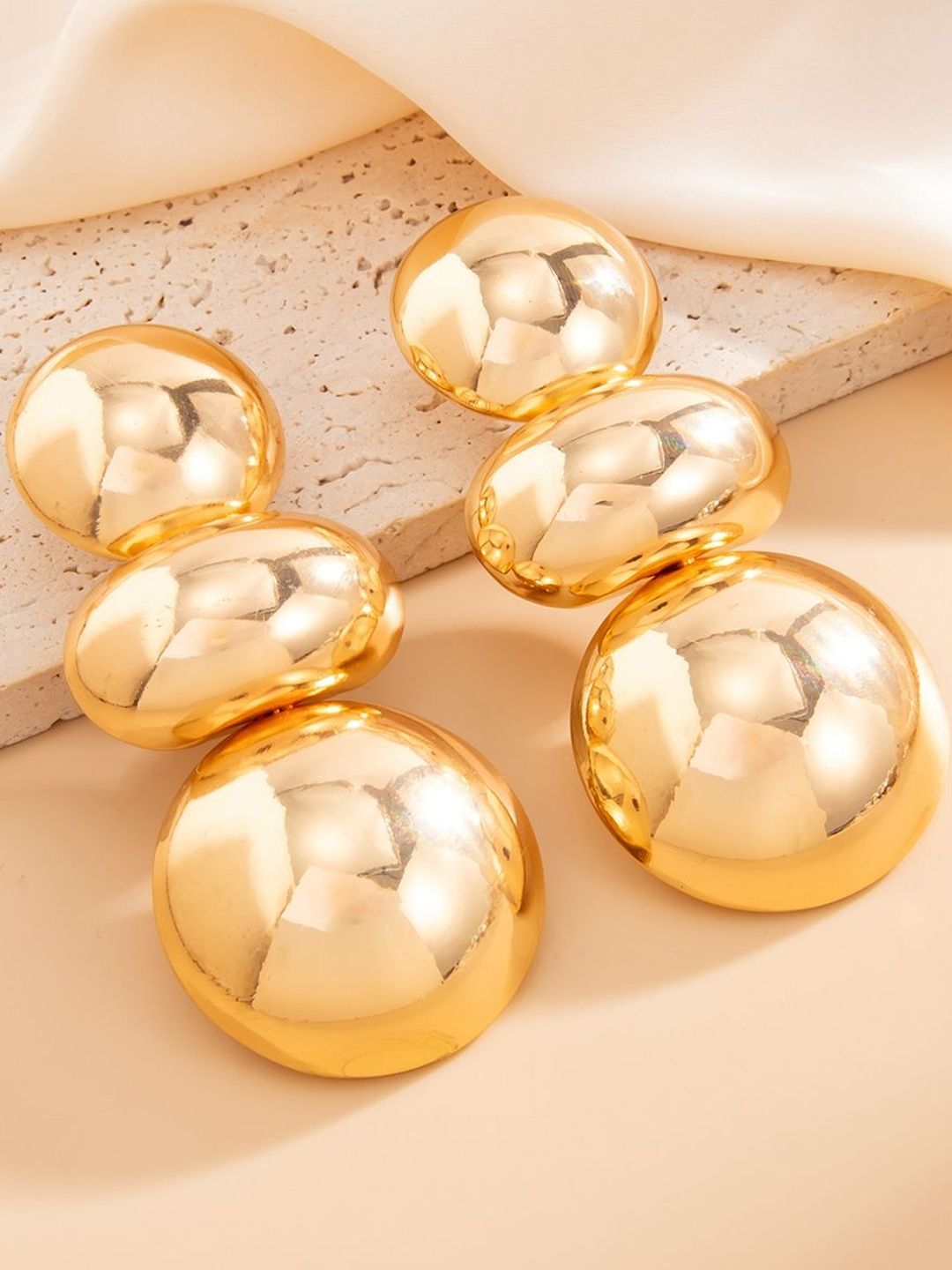 Women Oval Drop Earrings
