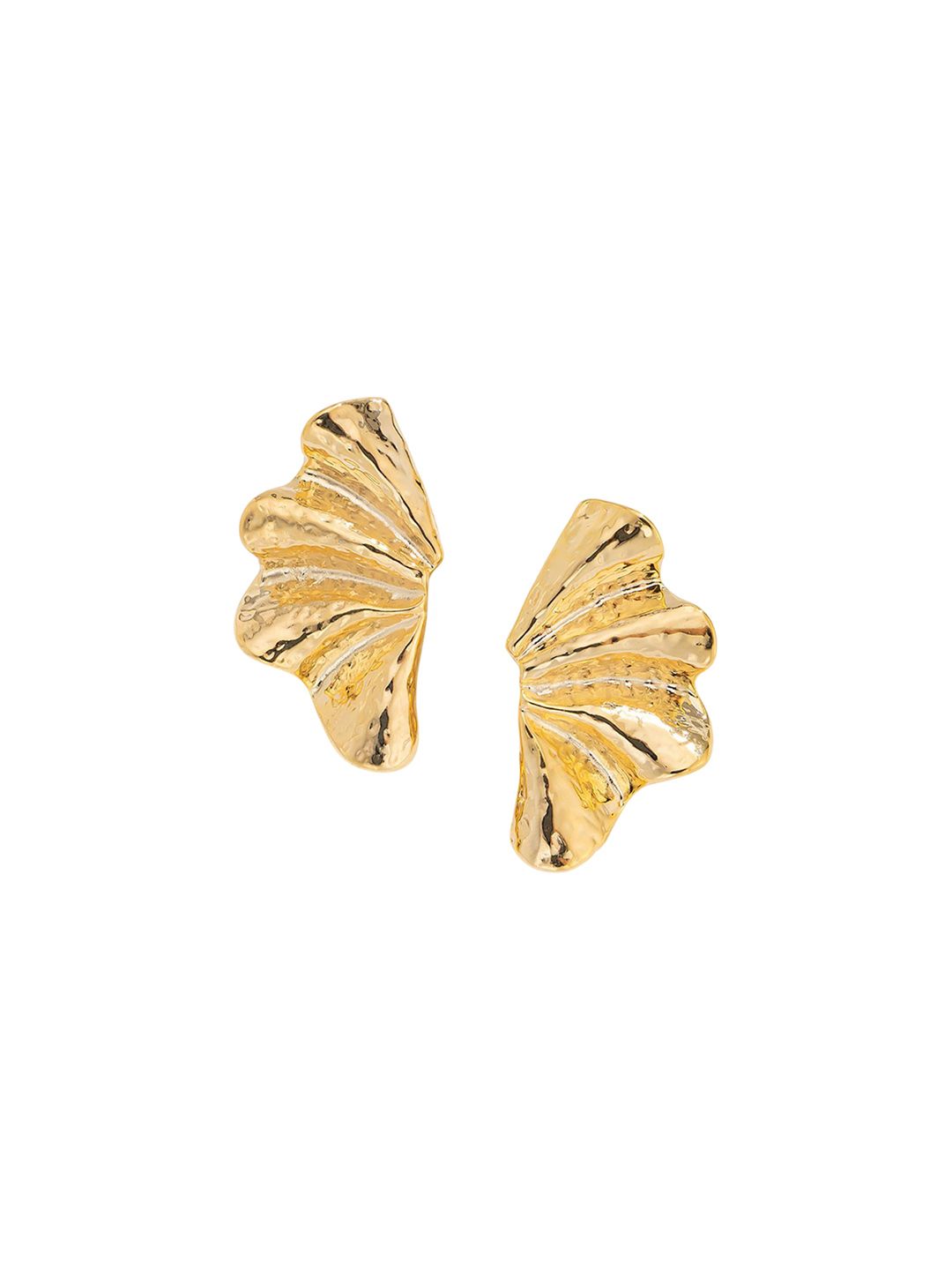 Gold-Plated Classic Chunky Drop Earrings