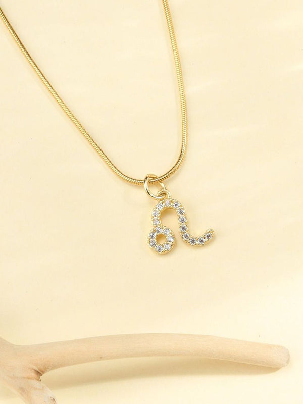 SALTY Pack of 2 Women Cosmic Zodiac Pendant - Leo