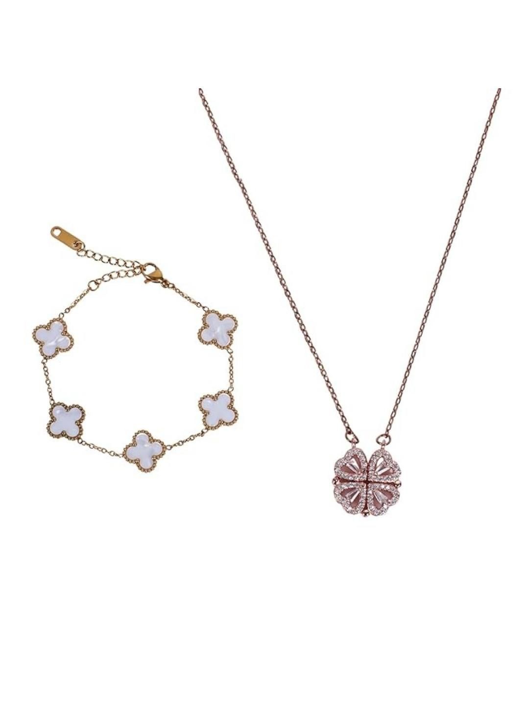 SALTY Women Necklace & Bracelet Jewellery Set