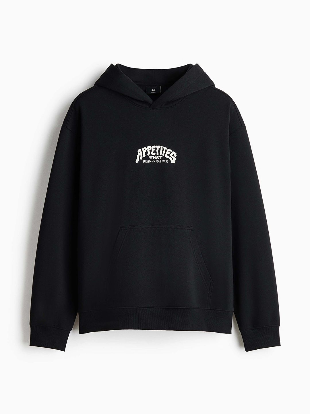 Relaxed Fit Printed Hoodie