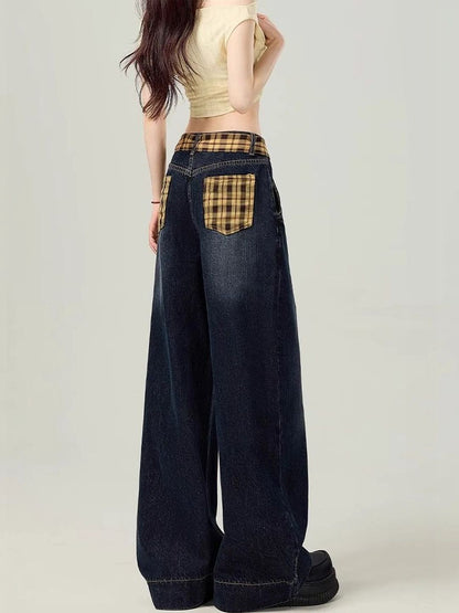 Women Wide Leg High-Rise Light Fade Jeans