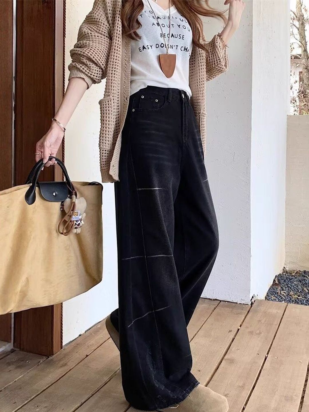 Women Flared Mid-Rise Light Fade Jeans