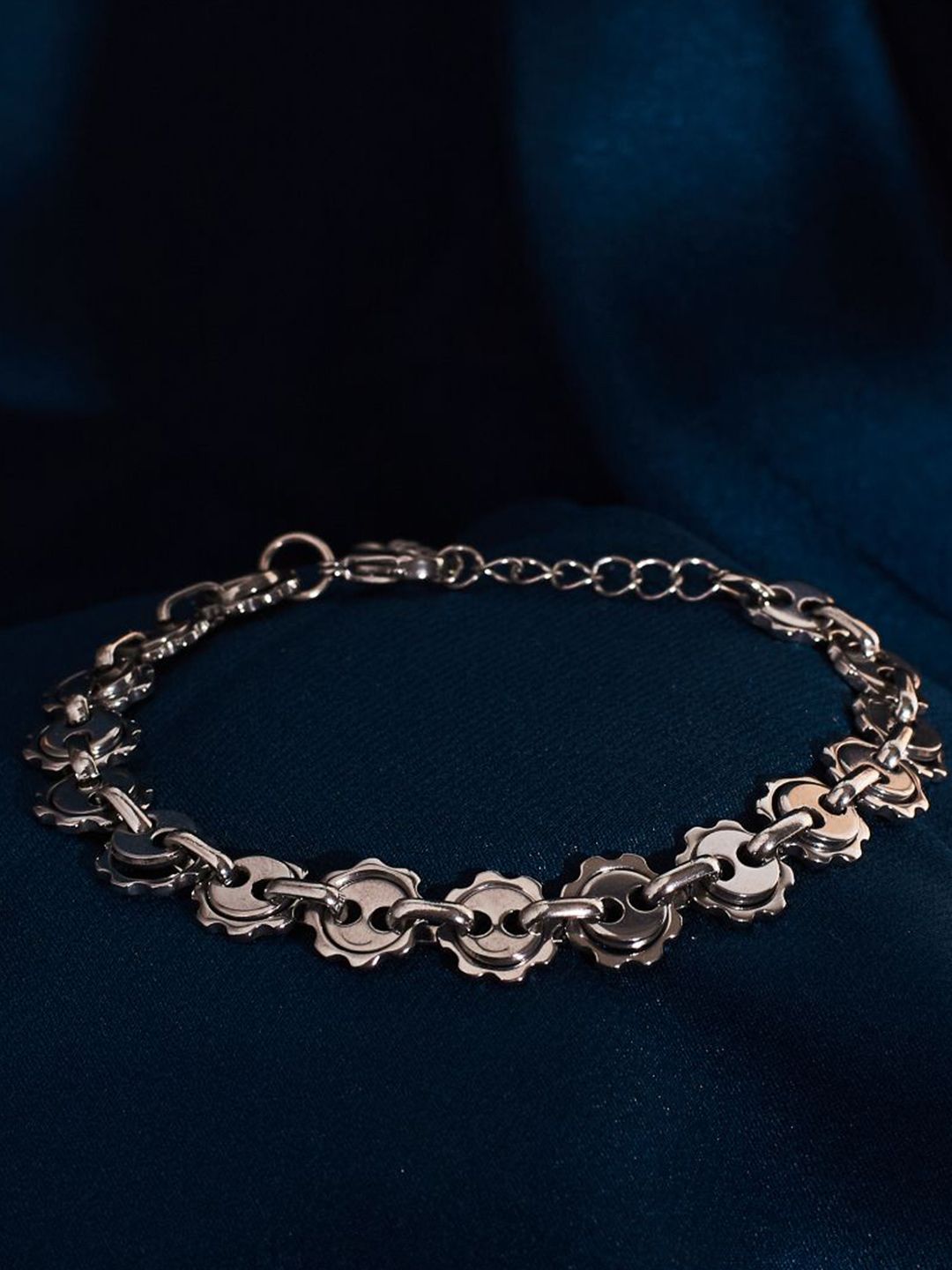 SALTY Celestial Stainless Steel Link Bracelet