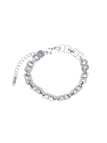 SALTY Stainless Steel Geometric Link Bracelet
