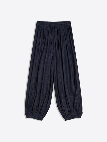 Low-rise Balloon Jeans