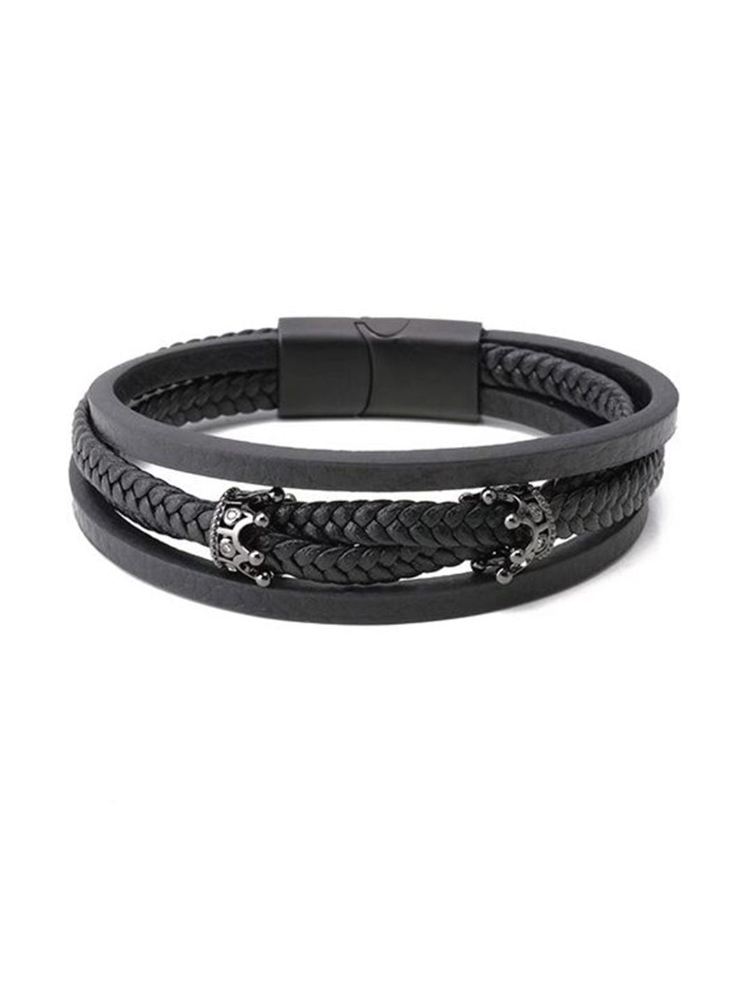 Men Silver-Plated Link Bracelet