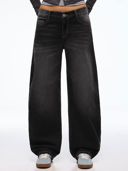 Women Baggy barrel jeans