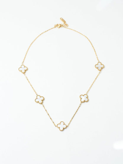SALTY Pack of 2 Women White Dove's Necklace