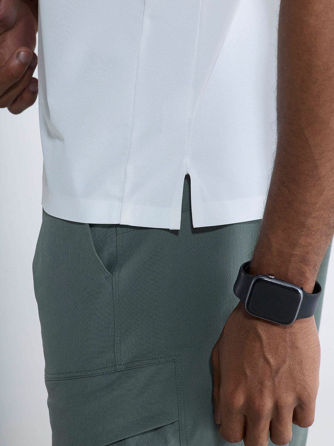 Off-White Mens Bonded Polo