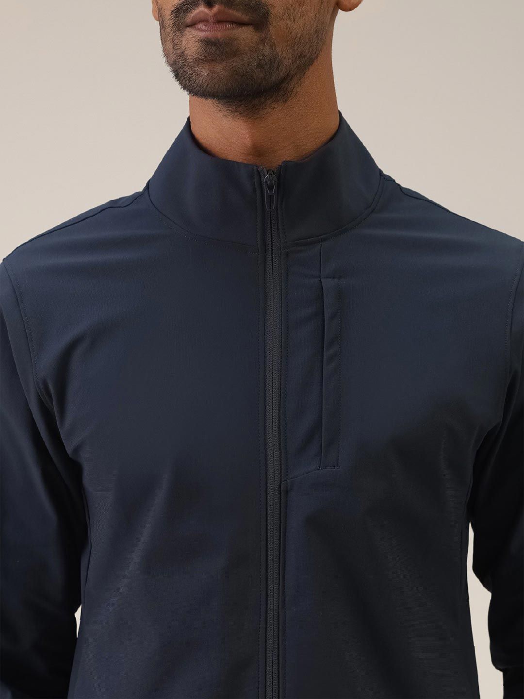 Men Lightweight Open Front Jacket