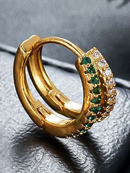Classic Half Hoop Earrings