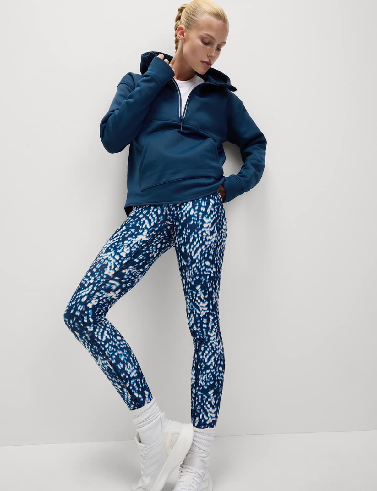 Ultraheat Hooded Half Zip Hoodie