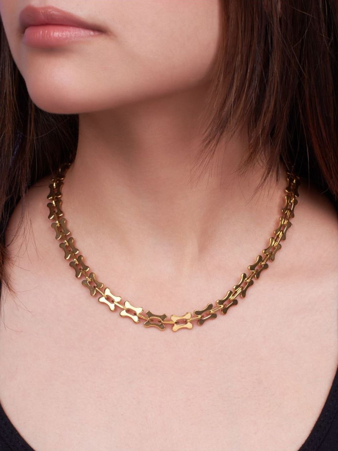 SALTY Dainty Stainless Steel Minimal Link Chain