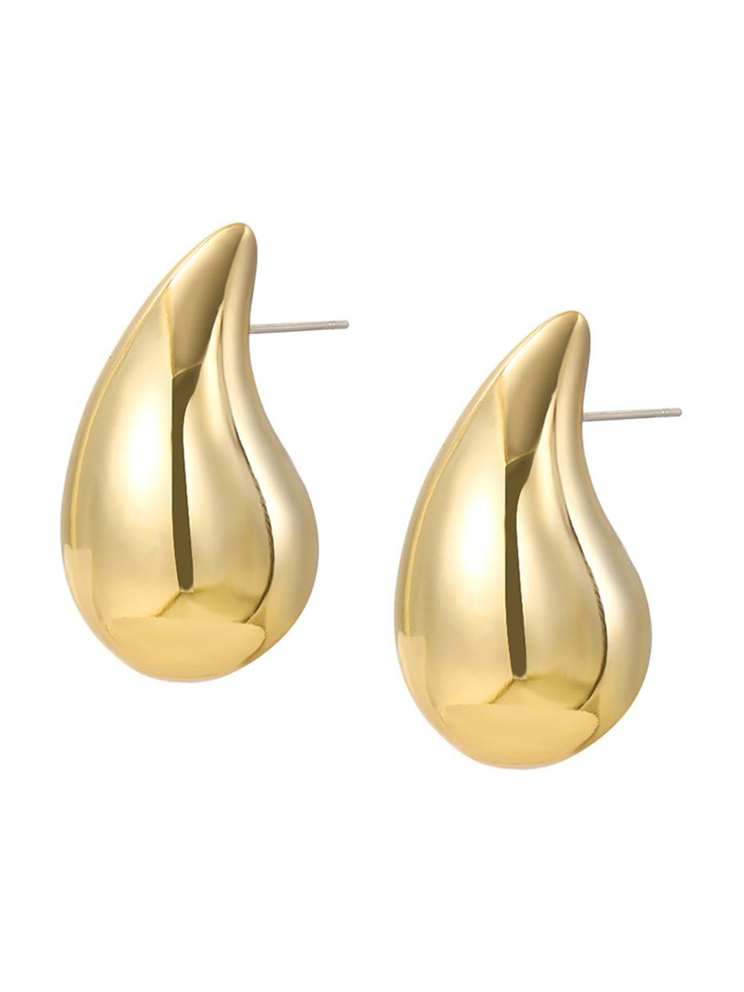 Teardrop Shaped Studs Earrings