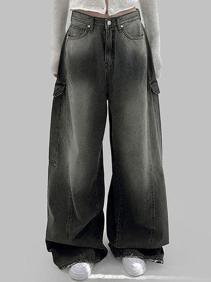 Women Boyfriend Fit Medium Fade Jeans