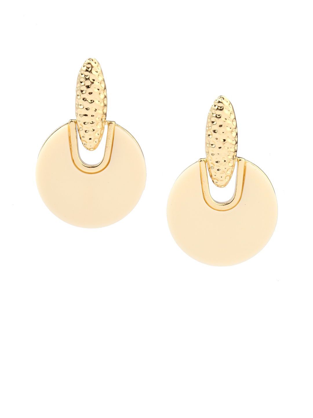 SALTY Set Of 2 - Nirvana White And Gold Drop Earring