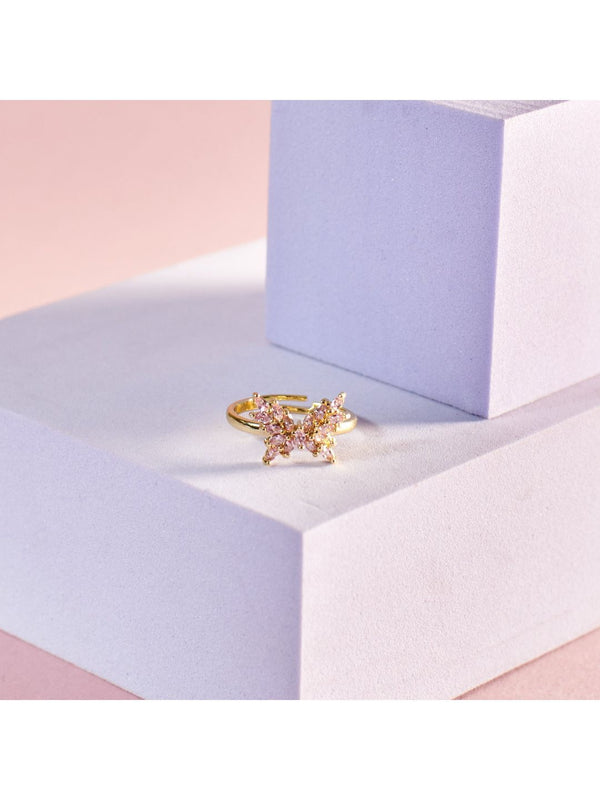 SALTY Butterfly Magic Stylish Adjustable Finger Ring