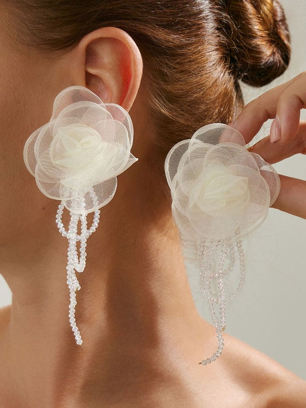 Floral Drop Earrings