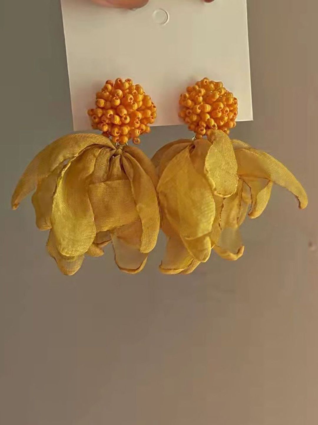 Floral Drop Earrings