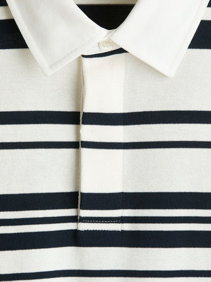 Loose Fit Cotton Rugby Shirt