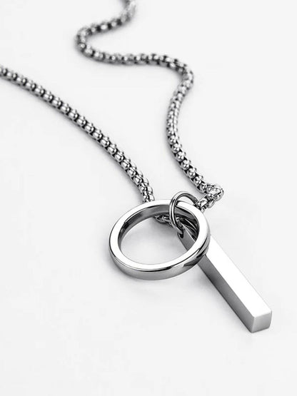SALTY Pack of 2 Men Rebel Relic Silver Chain