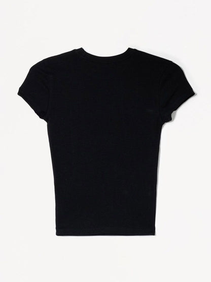 Short sleeve crew neck T-shirt