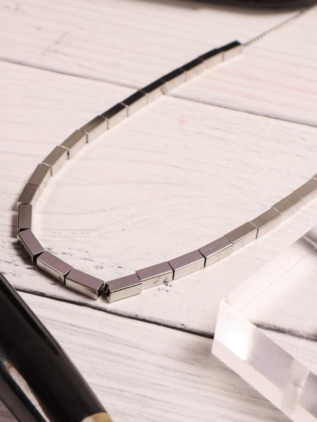 SALTY Classic Silver Link Necklace & Chain