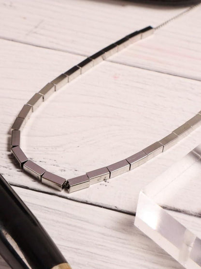 SALTY Classic Silver Link Necklace & Chain