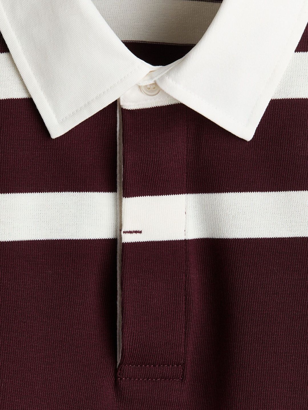Loose Fit Cotton Rugby Shirt