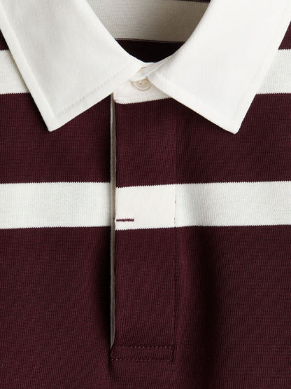 Loose Fit Cotton Rugby Shirt