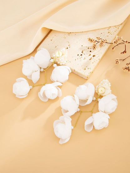 Floral Drop Earrings