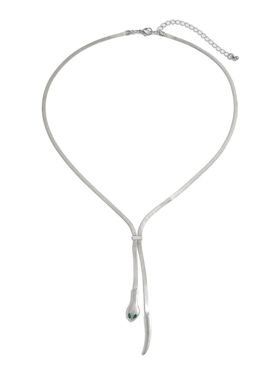 Silver-Plated Minimal Necklace