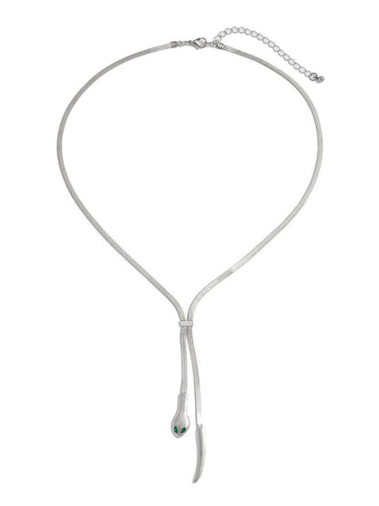 Silver-Plated Minimal Necklace