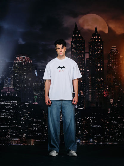 Men Batman Printed Pockets T-shirt