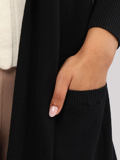 Women Hooded Long Sleeves Pure Cotton Shrug