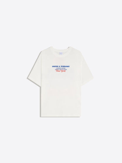 Typography Printed Oversized Fit Cotton T-shirt
