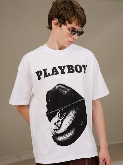 Men Raw Edge T-shirt