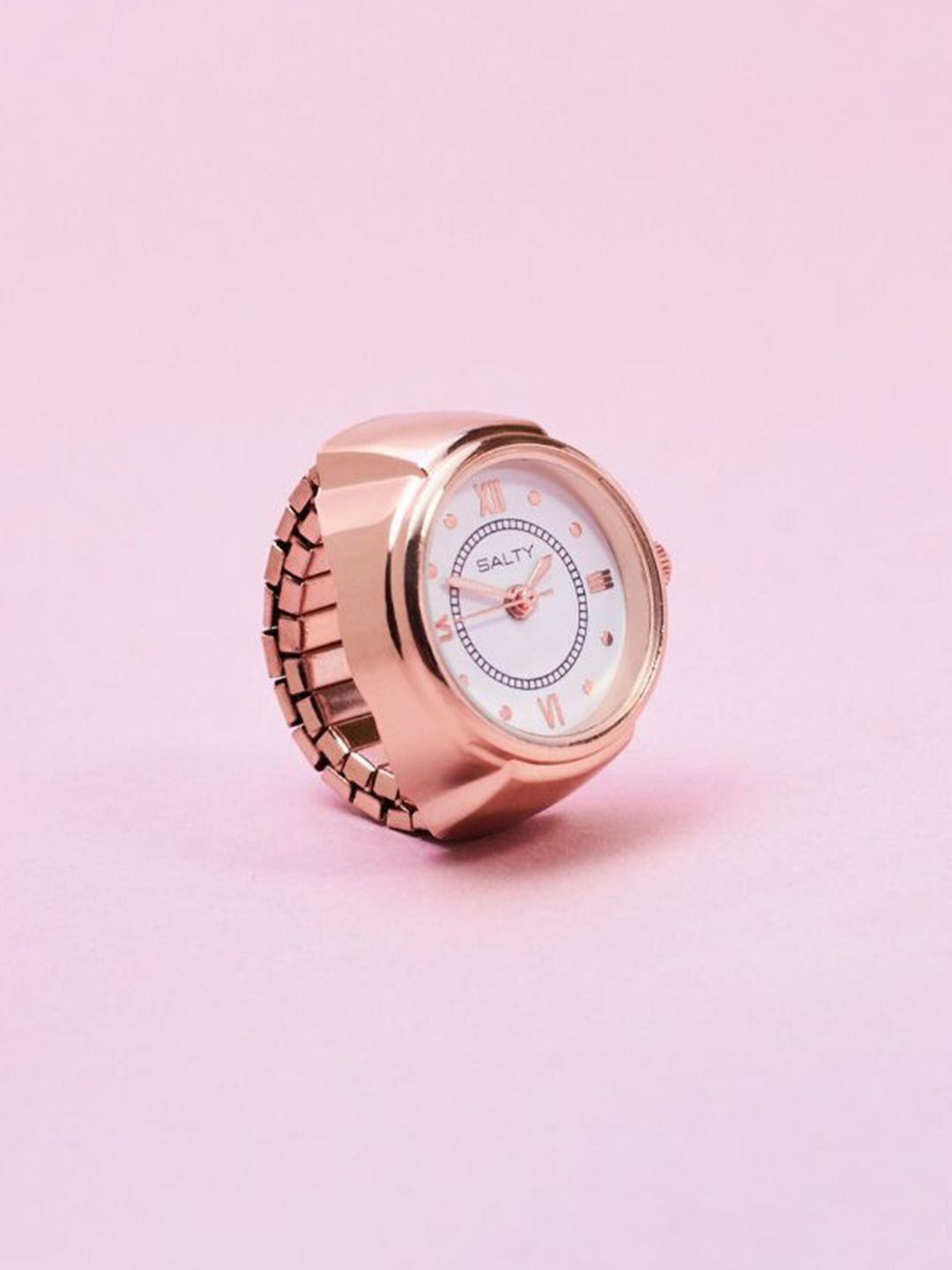 SALTY Set Of 2 Girl Boss Watch Finger Rings