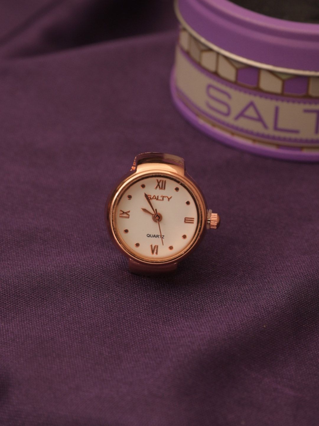 SALTY Women Stretchable Watch Ring - RS12398